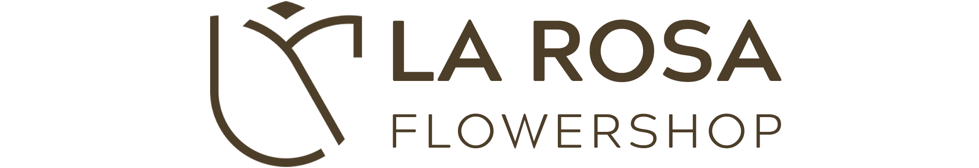 La Rosa Flower Shop Footer Logo
