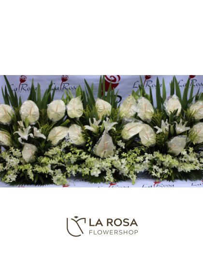 Funeral Garden Arrangement 01 - Funeral Flowers Delivery by LaRosa Flower Shop Quezon City