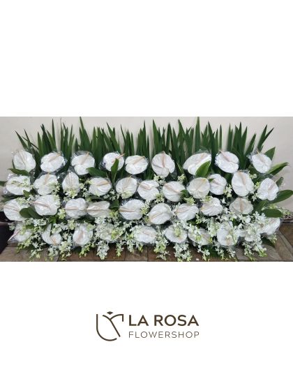 Funeral Garden Arrangement 03 - Funeral Flowers Delivery by LaRosa Flower Shop Quezon City