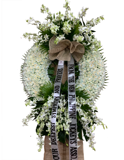 Sympathy Flower Wreath 06