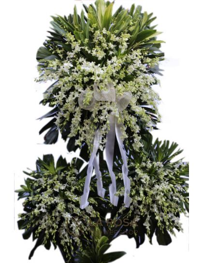 Funeral Flowers 58 - Standing Funeral Flower by LaRosa Flower Shop Quezon City