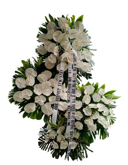 Sympathy Flower Stand 10