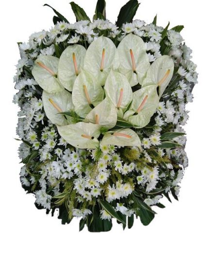 Funeral Basket 09 - Funeral Flower Delivery by LaRosa Flower Shop Quezon City