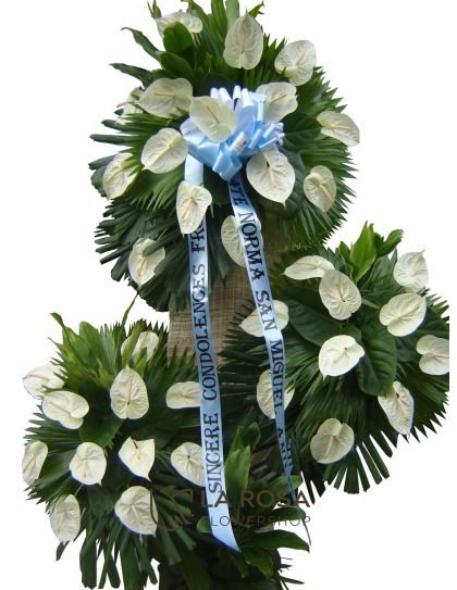 Funeral Flowers 12 - Standing Funeral Flower by LaRosa Flower Shop Quezon City