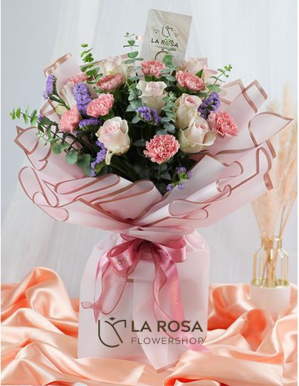 Adele - Mixed Flower Bouquet by LaRosa Flower Shop Quezon City