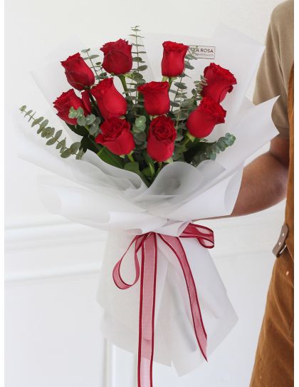 Aurélie - Imported Roses Delivery by LaRosa Flower Shop Quezon City