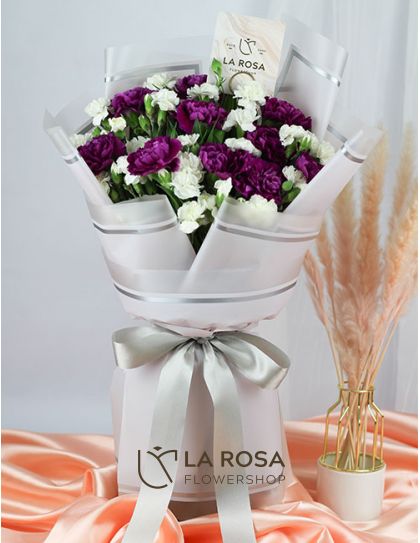 Eudora - Carnations Delivery by LaRosa Flower Shop Quezon City