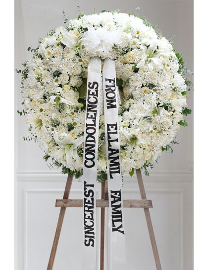flower delivery Philippines - Loving Embrace Flower Wreath