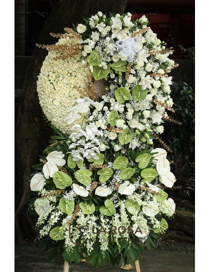 Funeral flower delivery - VIP Funeral Arrangement- mixed flowers