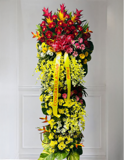 Inaugural Stand 18 - Ribbon Cutting Flowers by LaRosa Flower Shop Quezon City