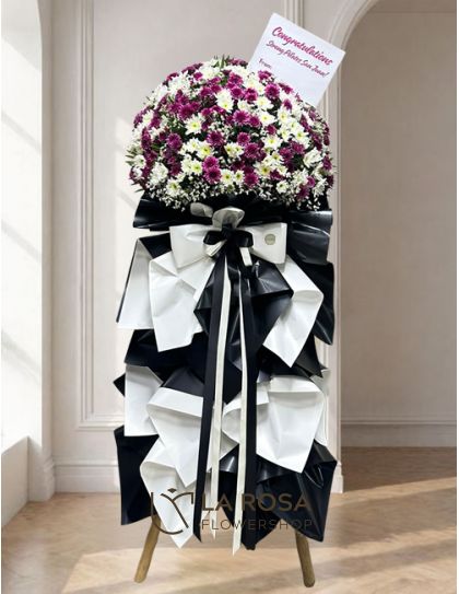 flower delivery philippines -Purple Grandeur - Inaugural Flowers