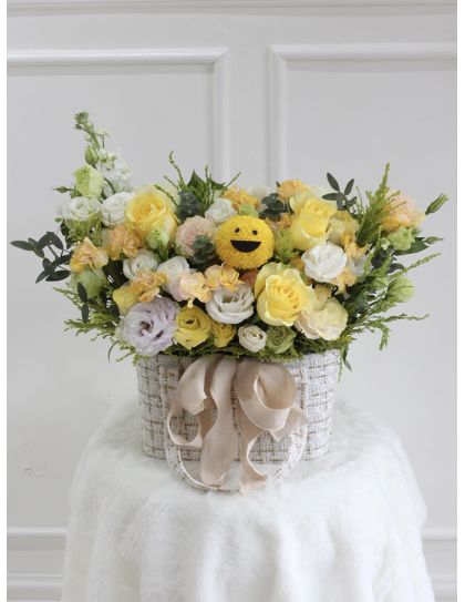flower delivery - Sunshine and Smiles Basket