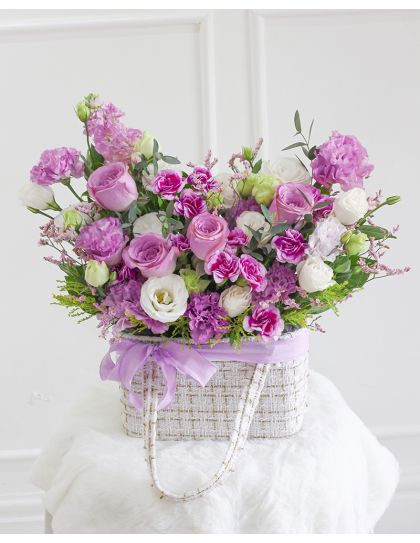 mixed flowers arrangement-Xin Yi