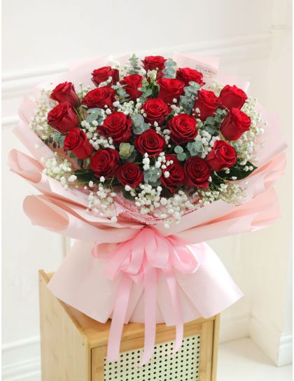 Filled with Love - Roses Delivery by LaRosa Flower Shop Quezon City
