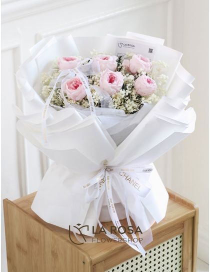 Fleur de Blush (Preserved) - Preserved Flower Delivery by LaRosa Flower Shop Quezon City