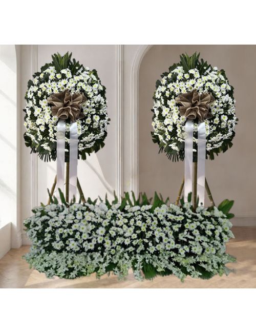 Funeral Flowers - Package Casket Decor 06 Funeral Flowers - Package Casket Decor 06