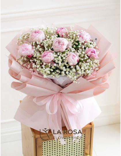 Peony Véronique - Premium Flower Delivery by LaRosa Flower Shop Quezon City