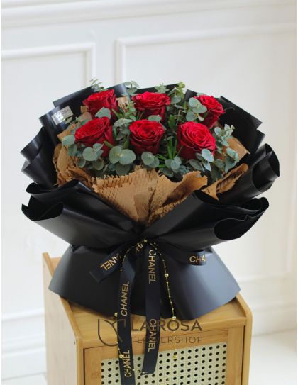 Rose Noir - Premium Flower Delivery by LaRosa Flower Shop Quezon City