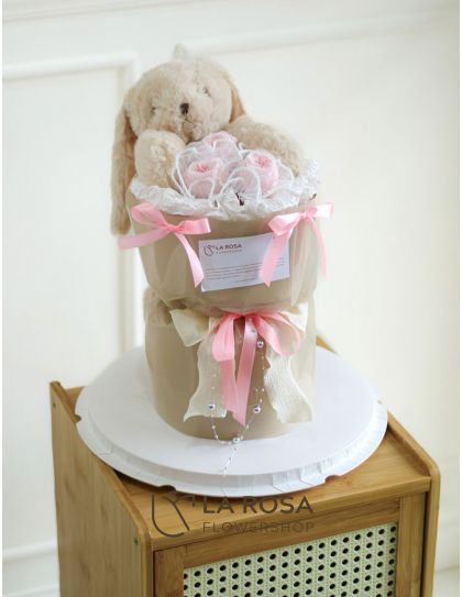 Tender Petals Hug (Preserved) - Preserved Flower Delivery by LaRosa Flower Shop Quezon City