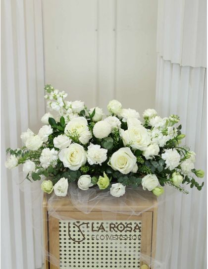 Whispers of Grace Flowers - Funeral Flowers Delivery by LaRosa Flower Shop Quezon City