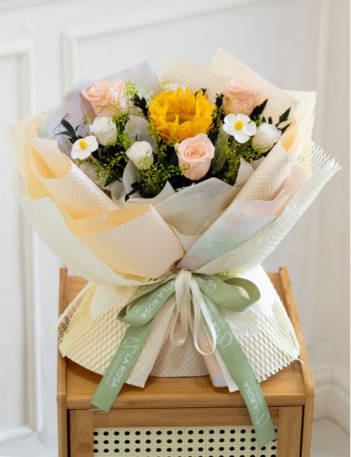 Preserved Collection Golden Hour (Preserved) flower delivery by La Rosa Flower Shop