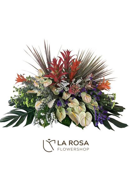 Tropical Flat Spray - Inaugural Flowers by LaRosa Flower Shop Quezon City