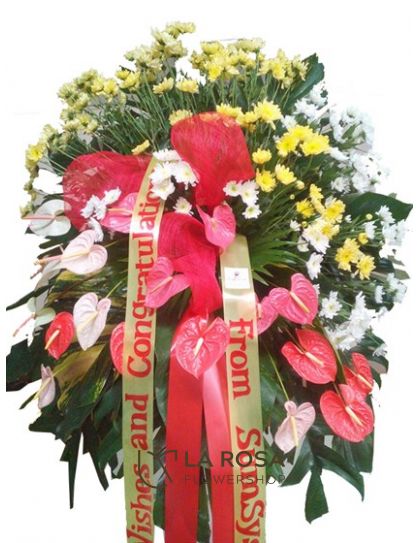 Congratulations Standy 21 - Inaugural Flowers by LaRosa Flower Shop Quezon City