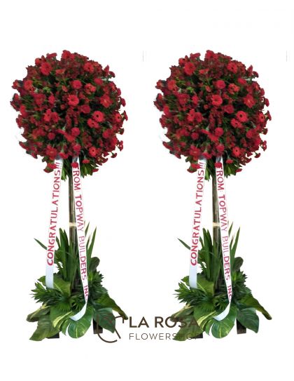 Congratulations Standy 27 - Inaugural Flowers by LaRosa Flower Shop Quezon City