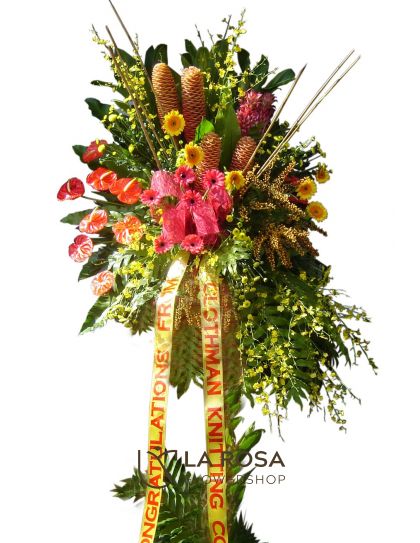 Tropical Flowers - Inaugural Flowers Delivery by LaRosa Flower Shop Quezon City