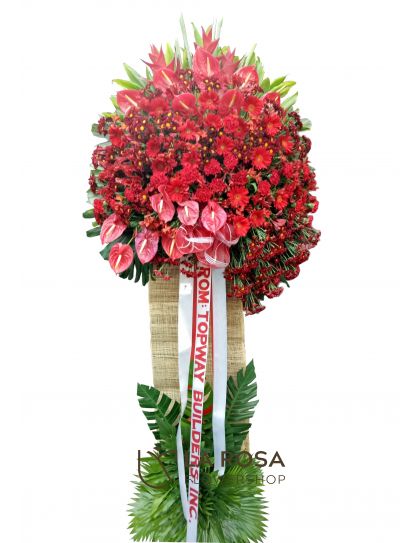 Flower Delivery Philippines - Inaugural Stand Philippines - Inaugural Flower Stand 01