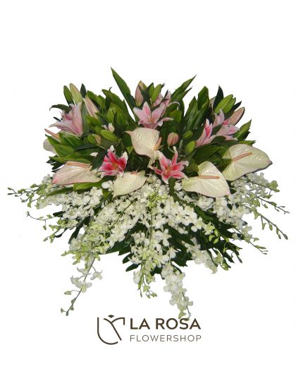 Mixed Flowers Delivery by LaRosa Flower Shop Quezon City