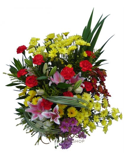 Stay with Me	  - Mixed Flower Bouquet by LaRosa Flower Shop Quezon City