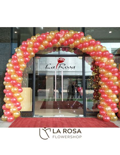 Inaugural Balloon Arch 03 - Inaugural Balloons by LaRosa Flower Shop Quezon City