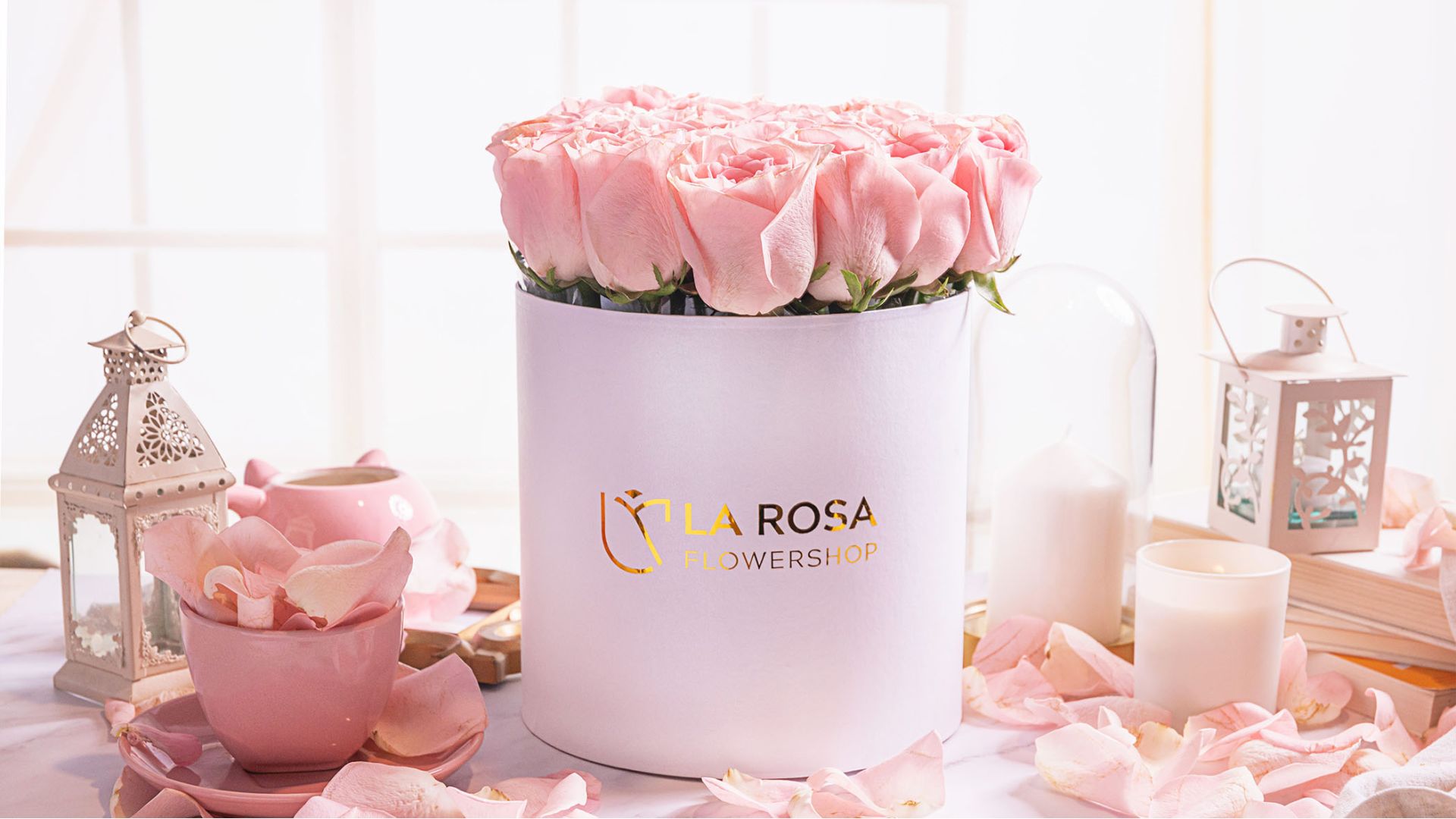 La Rosa Flower Shop Quezon City Banner