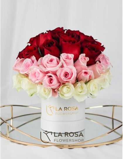 Irene - Mixed Imported Roses Delivery by LaRosa Flower Shop Quezon City