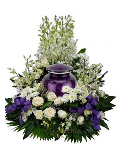 Urn Flower Arrangement 01