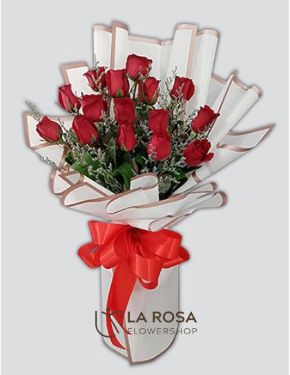 Inspiring - Roses Bouquet by LaRosa Flower Shop Quezon City
