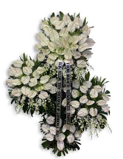 Sympathy 019 - Funeral Flowers Delivery by LaRosa Flower Shop Quezon City