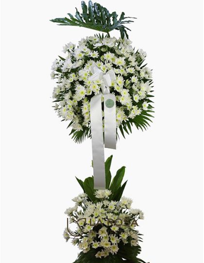 Funeral Stand 10 - Sympathy Flowers Delivery by LaRosa Flower Shop Quezon City