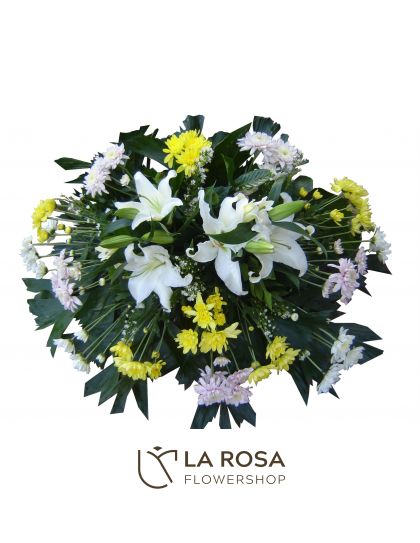 All Saints Day 21 Funeral Flowers Philippines - Sympathy Flowers Spray - Funeral Flower Delivery