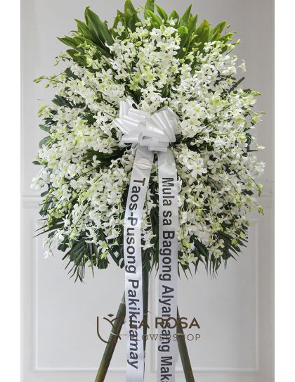 Funeral Flower Stand 01 – Funeral Flowers Philippines | Funeral Flower Delivery