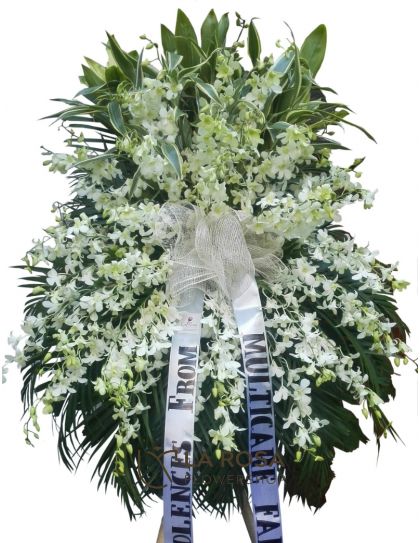 Funeral Flower Standy 22 for delivery by La Rosa Flower Shop