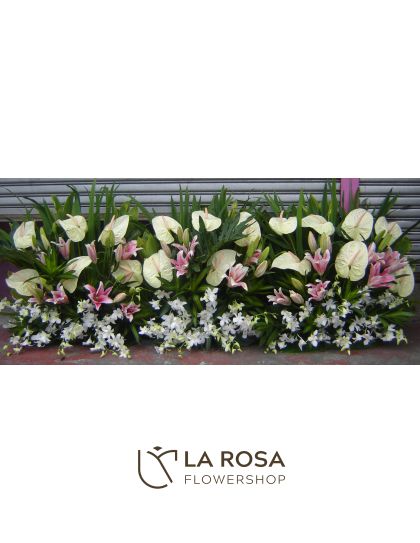 Funeral Garden Arrangement 02 – Funeral Flowers Philippines | Sympathy Flower Delivery
