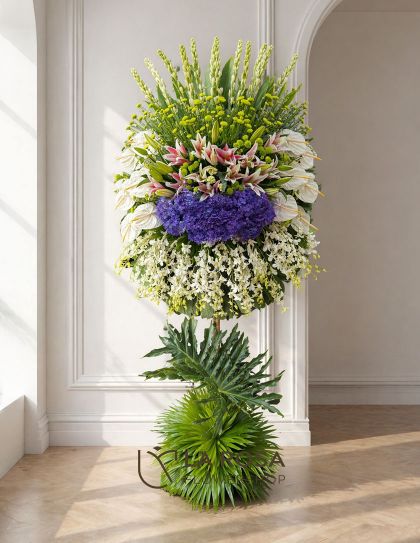 Sympathy Flower Stand 07 – Funeral Flowers Philippines | Sympathy Flower Delivery