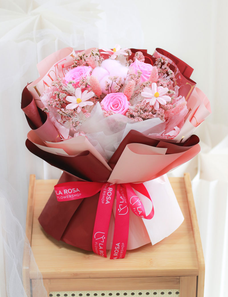 Affordable preserved christmas flower arrangements in the Philippines