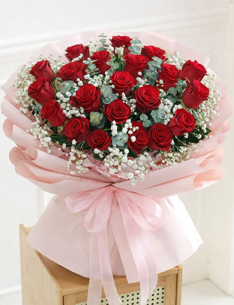 24 Reasons romantic anniversary flower arrangement in Makati