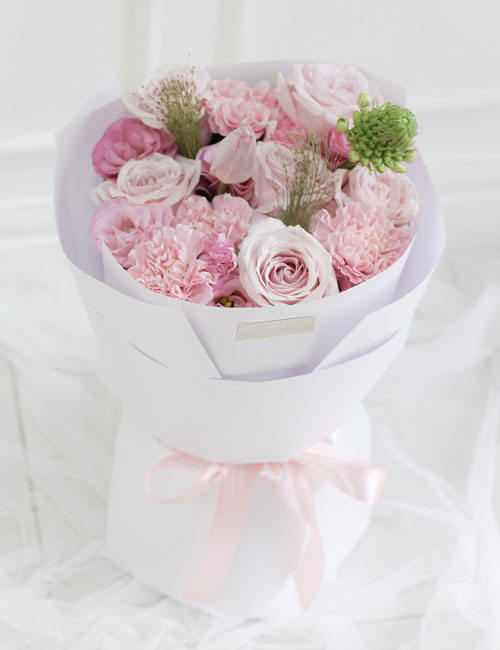 Blush and Glow by La Rosa Flower Shop