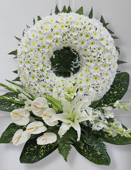 Affordable Memorial Flowers by La Rosa Flower Shop for All Saints Day Philippines