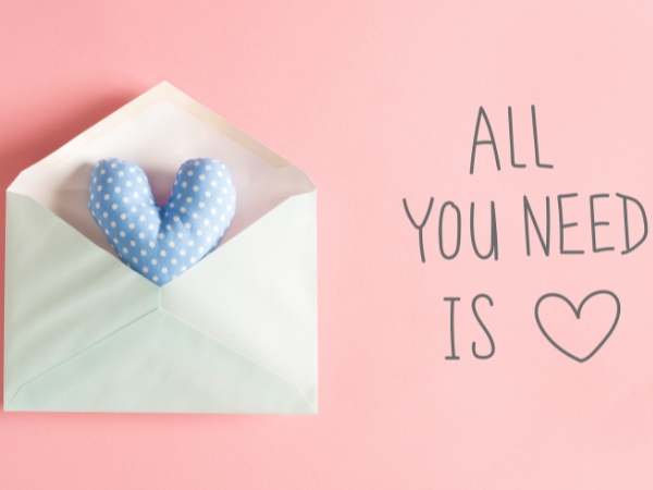 Love letter at La Rosa Flower Shop anniversary flower