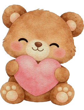 A teddy bear hugging heart at La Rosa Flower Shop sunflower bouquet Metro Manila